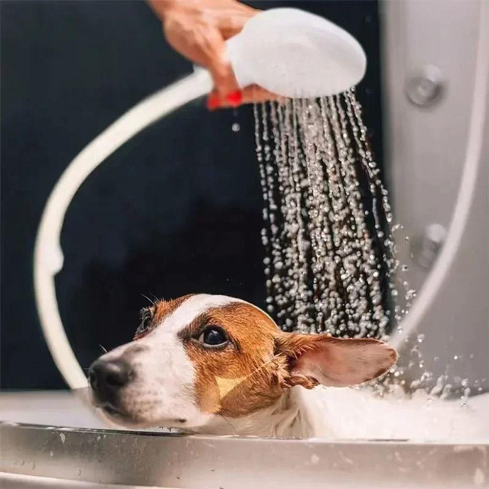 Rubber Hose Shower Head Quick Connect Handheld Shower Simple Design Universal Sink Spray Sink Wash