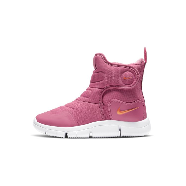 Nike Ботинки для новичков Винтажные Высокие Детская повседневная обувь Розовые Дети Возраст 3 7 Лет AV8339-600
