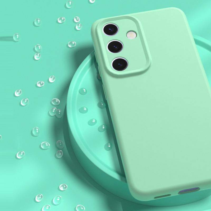 Для Samsung S25 S24 Ultra S23 Plus S22 чехол жидкий силиконовый матовый мягкий защитный объектив тонкий противоударный беспроводной зарядный магнитный чехол на заднюю панель