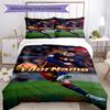 Messi 32 Customize your name Bedding Set Breathable Duvet Cover with Pillowcases Home Decoration Birthday Gift
