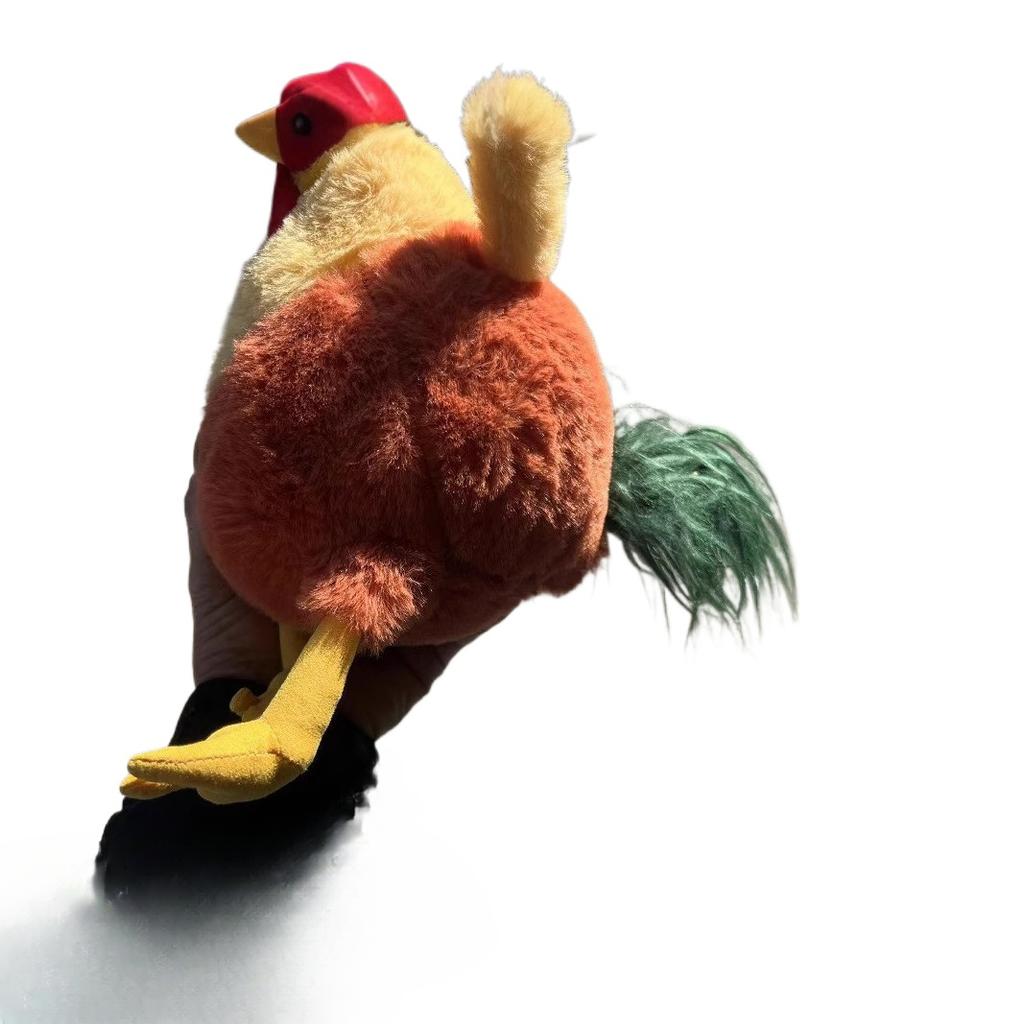 Новая плюшевая игрушка-симулятор цыпленка, кукла-курица-петух, детский подарок на день рождения
