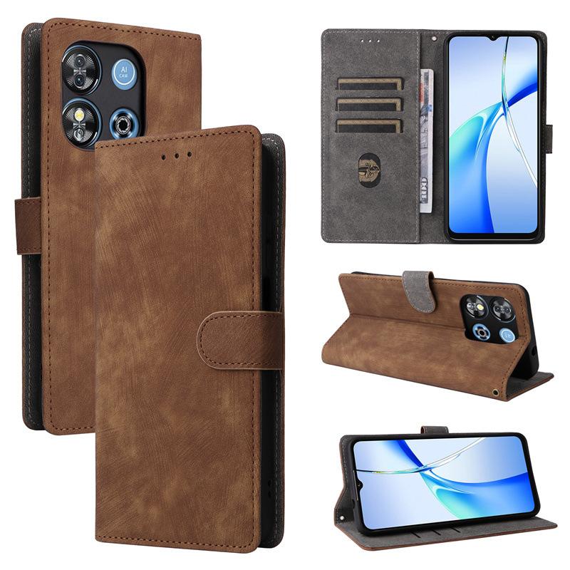 Чехлы-книжки, совместимые с Oukitel C57/C57S/C57 Pro, чехол для телефона из искусственной кожи, полная защита корпуса [блокировка RFID], чехол-кошелек