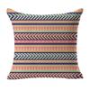 Luxurious Resistant Scatter Waist Throw Pillow Case With Timeless Geometric Design