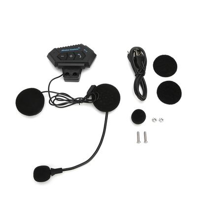 Мотоциклетная гарнитура для шлема Bluetooth 4.1+EDR CSR8635 с шумоподавлением для езды, гарнитура громкой связи