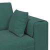 3 Piece Sofa in Dark Green 250 x 188 x 76 cm Velvet