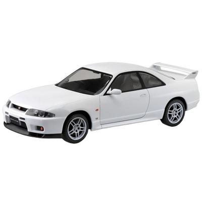 Aoshima 1/32 Hakura Snap Kit No.21-WH Nissan R33 Skyline GT-R (White)