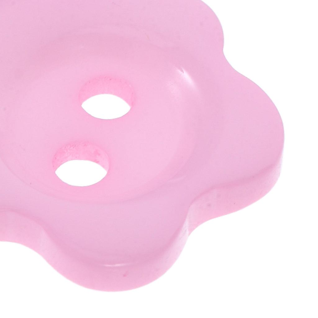 20Pcs Resin Flower Buttons Cute Decorative Floral Buttons for Kids Sweaters Coats Sewing Crafts Knitting Scrapbooking