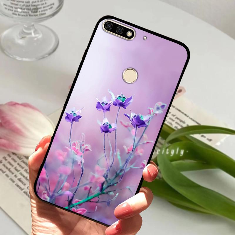 Чехол для Huawei Honor 7C Pro LND-L29 Силиконовый Ударопрочный Мягкий ТПУ Чехол для Телефона Для Huawei Honor 7C 5.99" Funda Honor7CPro Мультяшный