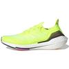 UltraBoost 21 Solar Yellow Men Sneakers Cloud-White Screaming-Pink FY0373