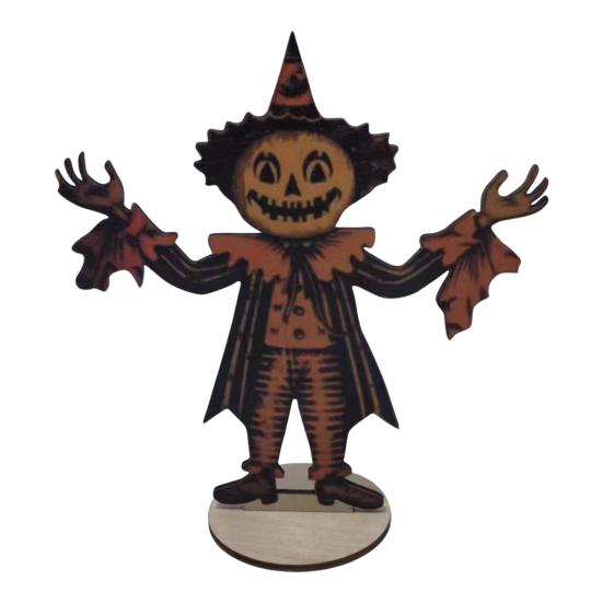 1 шт./1 комплект Хэллоуин Винтаж тыква человек флажки жуткий деревенский деревянный мультфильм тыква гирлянда стол знак украшение орнамент фестиваль подарок