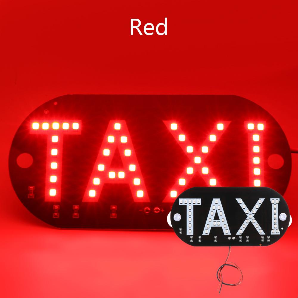 LED Taxi Light With/without Switch 45SMD 2835 Car Signal Lamp Cab Indicator Light Panel Signal Beacon Windscreen Car Accessory