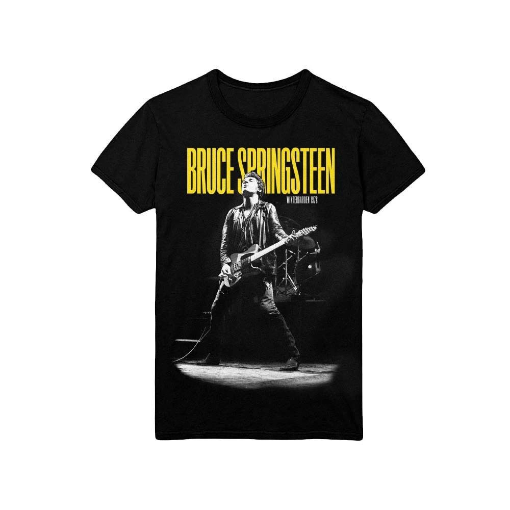 Men's Bruce Springsteen Winterland Ballroom Guitar Slim Fit T-shirt X-Large