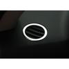Silver Steel Vent Trim For Benz E-Class 2009-2015 Dashboard L&R Air Outlet 2PCS