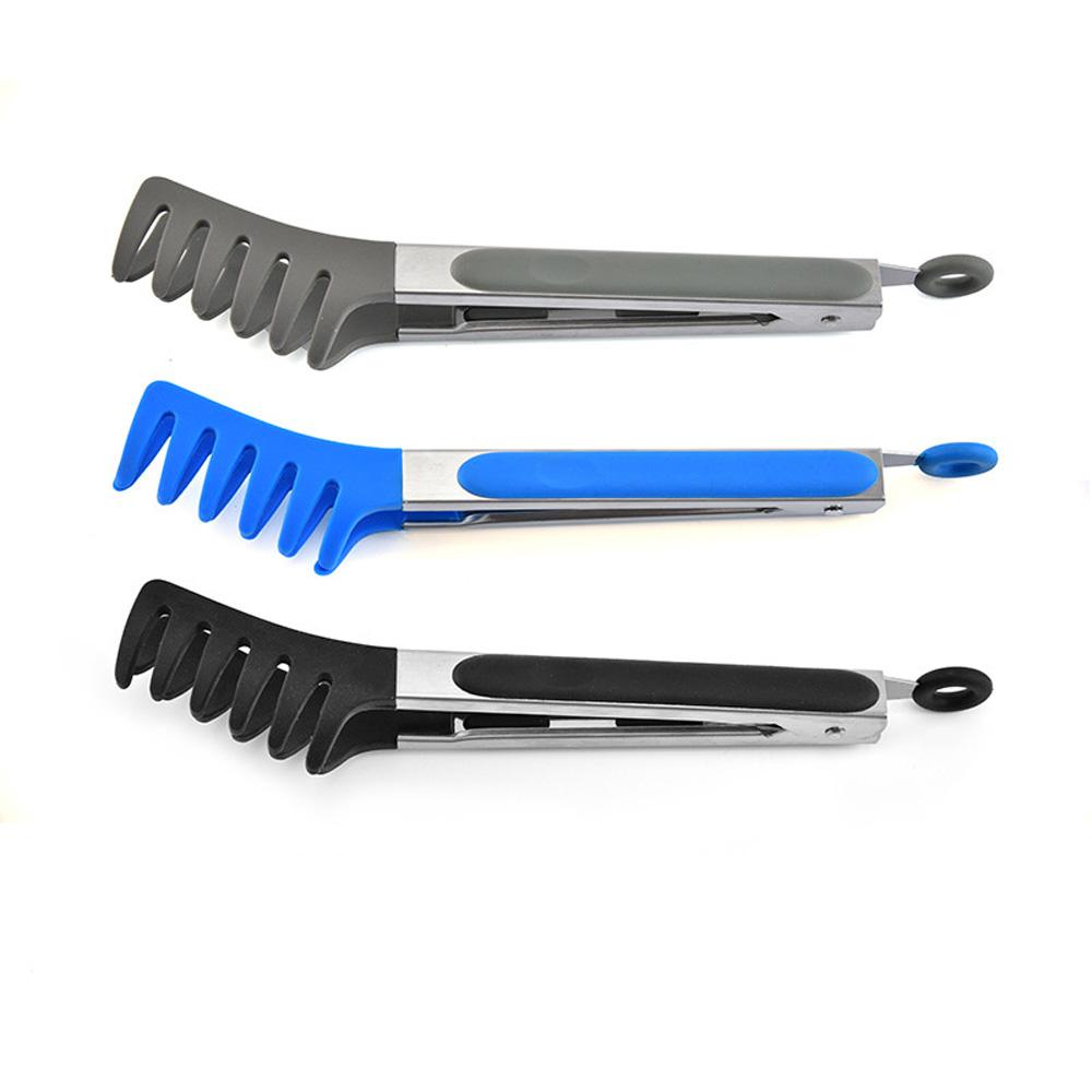 Антипригарные щипцы для салатного снек-бара, щипцы для барбекю, щипцы для хлеба и лапши, зажим для спагетти, кухонный инструмент, кухонные принадлежности