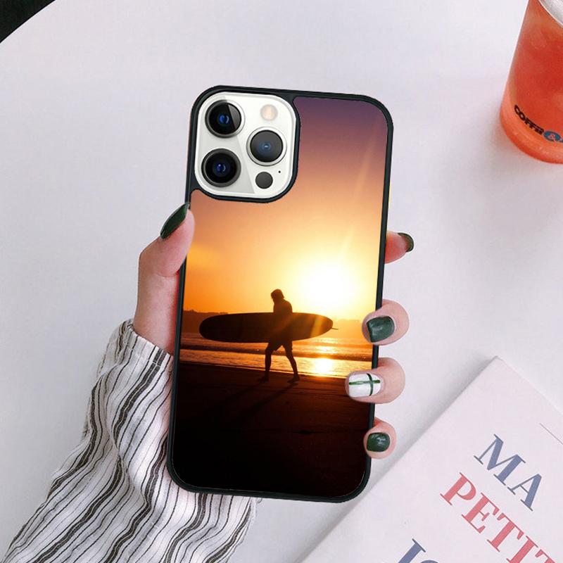 Чехол для телефона Extreme Sports Surfing для iPhone 17 Air 14 13 12 16Pro Max 15 Plus Max Защитный корпус coque