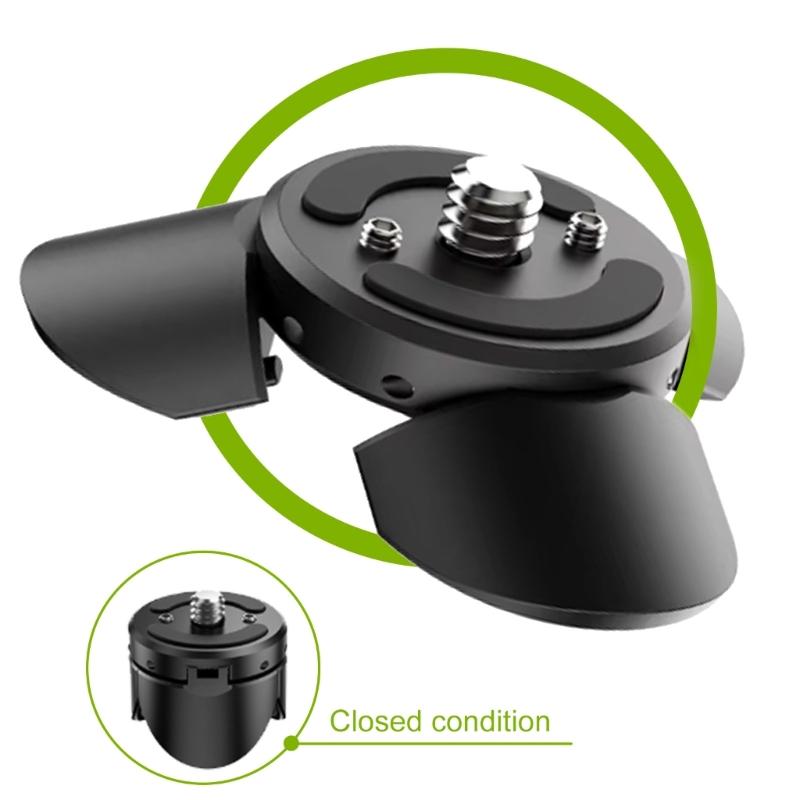 Quick Install Camera Positioning Base Mini Tripod Kit Enhances Stability Safety For Pocket 3 Camera Mount