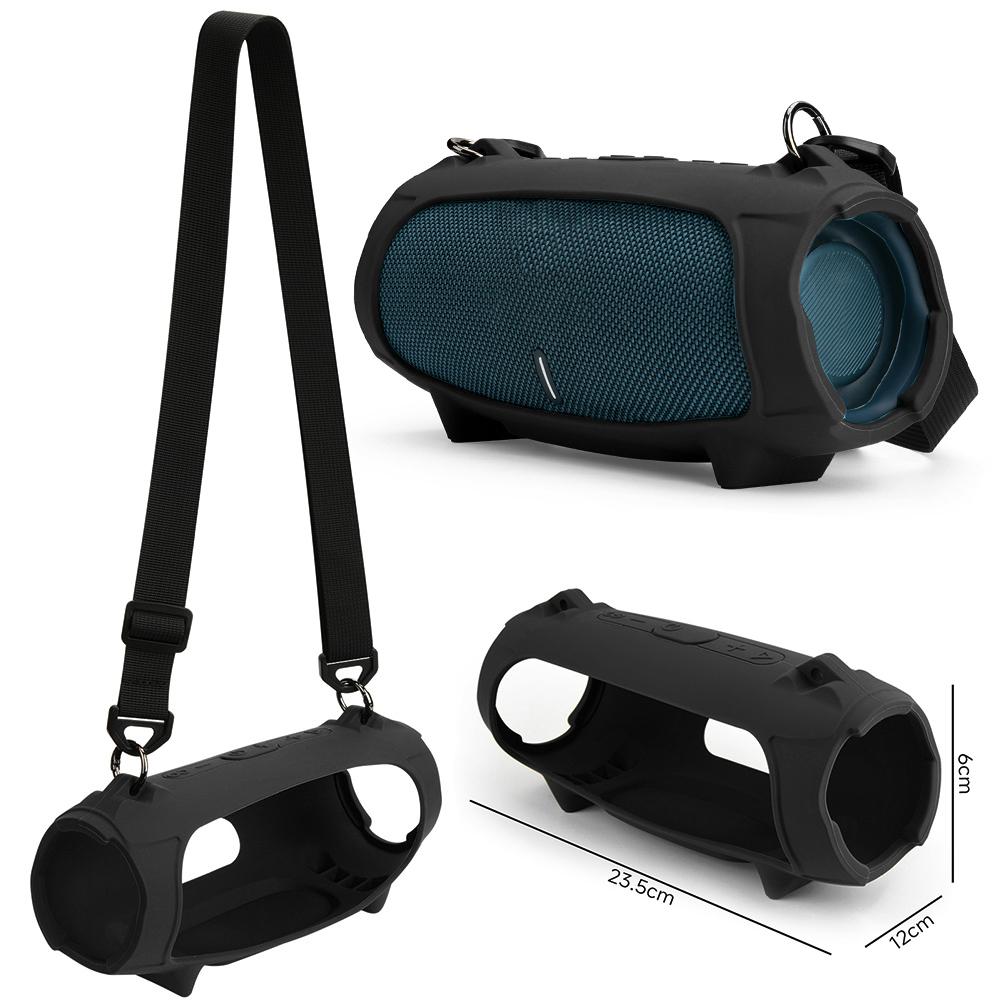 Для JBL Charge 5 Bluetooth-динамик Чехол Мягкий силиконовый чехол-скин с ремешком для JBL Charge 5 Беспроводной Bluetooth-динамик Сумка