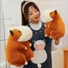 Имитация Капибара Плюшевая Игрушка Белка Капибара Пушистая Кукла Рождественская Игрушка