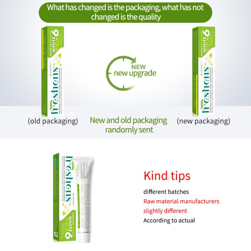 Зубная паста с пробиотиками на основе растений и фруктов SADOER для отбеливания полости рта и защиты десен