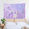Rabbit Animation Cartoon Tapestry Office Living Room Decoration Home Wall Tapestry