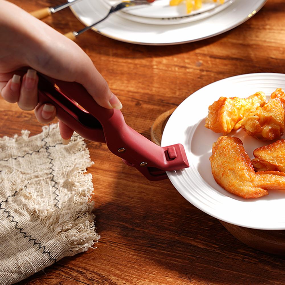 Многофункциональный зажим для миски с защитой от ожогов, держатели для мисок для горячей пищи, кухонные противоожоговые противоскользящие зажимы для кастрюль, мисок, тарелок