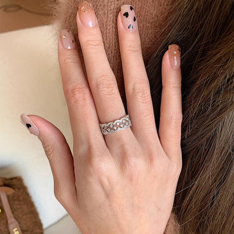 Роскошное минималистичное кольцо-корона из циркония для женщин, идеально подходящее для стиля на каждый день