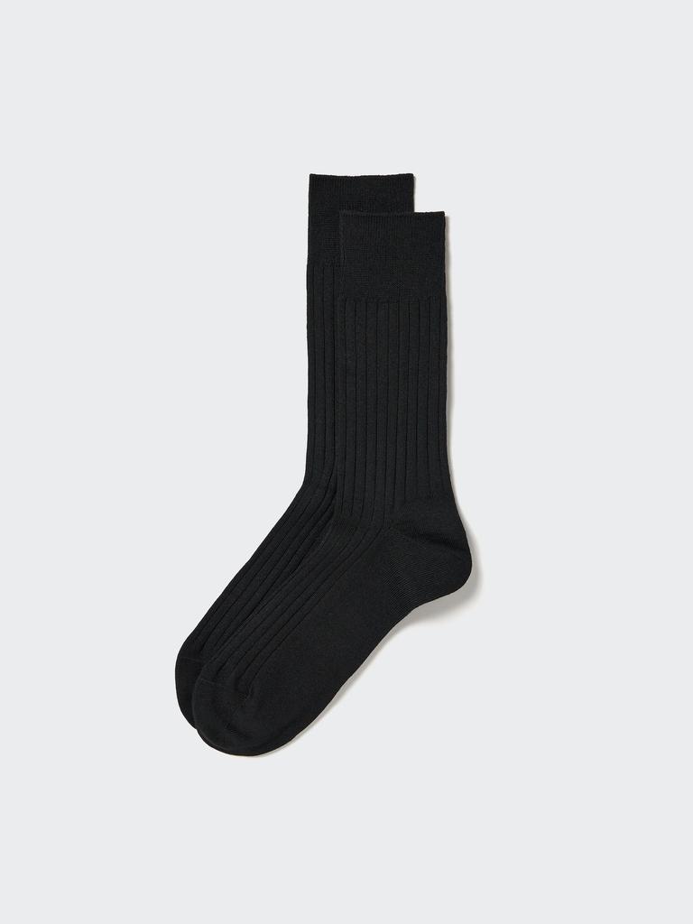 Uniqlo Носки из японского хлопка Supima Wide Rib