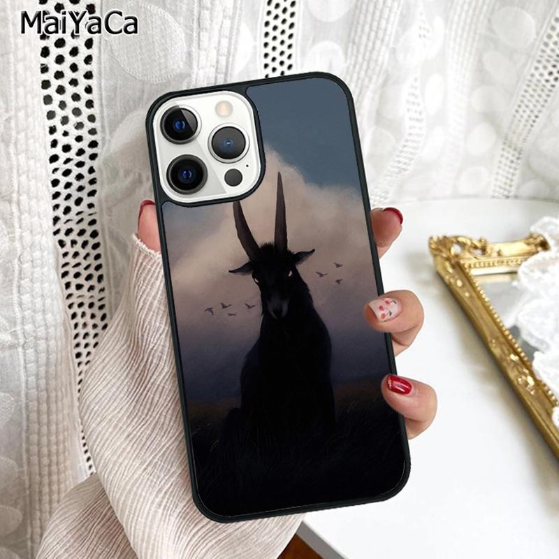 Чехол для телефона с козами Для iPhone 17 Air 16 16e 15 plus 11 12 13 14 pro max корпус coque