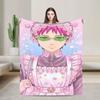 The Disastrous Life of Saiki K Super Soft Blanket Travel Plush Throw Blanket Fashion Home Decor Flannel Bedspread Sofa Bed Cover