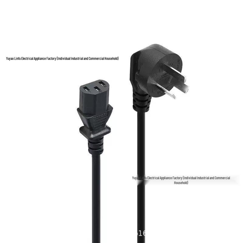 Универсальный силовой кабель с трехплоской вилкой на IEC C13 для компьютеров, серверов, чайников и многого другого