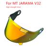 JARAMA V32 Шлем Визор Щиток для MT шлем щиток для JARAMA Высокая прочность Высокая ударопрочность Визоры Щиток V32 визор