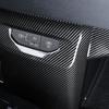 For KIA EV6 2025-2026 Left-hand Drive Car Interior Accessorie Carbon Fiber Pattern Front Charging Port Protective Covers