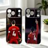 V-Virgil Van D-Dijk FOOTBALL 4 Phone Case Transparent Silicone Soft For iPhone 17 16 15 14 13 12 11 Mini Pro Max Plus