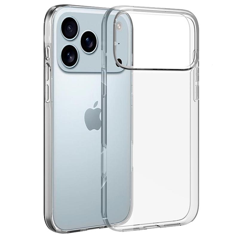 Прозрачный мягкий силиконовый ТПУ чехол для телефона для iPhone 17 Pro Max Ультратонкие прозрачные противоударные чехлы для iPhone 17 Air Задняя крышка
