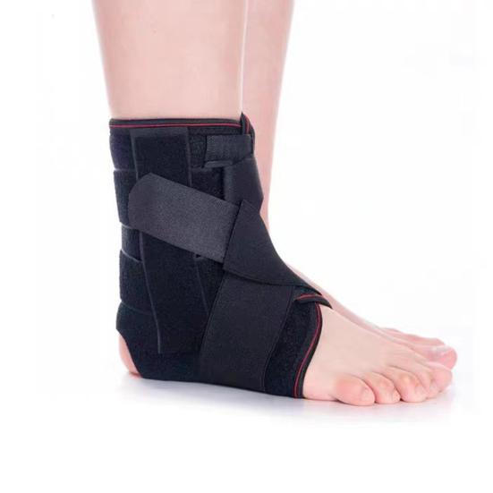 Бандаж на лодыжку, регулируемая застежка, ленточная конструкция, дышащая поддержка лодыжки, облегчение тендинита ахиллова сухожилия при растяжении связок лодыжки