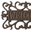 Dekoracja Żeliwna Na Drzwi Z Napisem Welcome