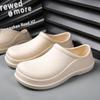 Men Chef Shoes Man Summer Beach Slippers Water-proof Oil-proof Kitchen Shoes Non-slip Garden Clogs Hotel Work Shoe EVA Sandal