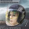 6 Type Helmet Clear Anti-Fog Patch Film Universal Lens Film For Motorcycle Visor Fog Resistant Racing Accessories