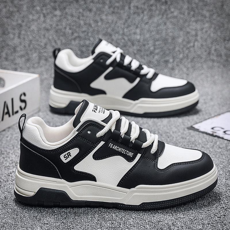 2024 New Trendy Men's Sneakers Designer Men's Shoes Outdoor Casual Tennis Shoes Comfortable Pu Platform Shoes Tenis Masculino