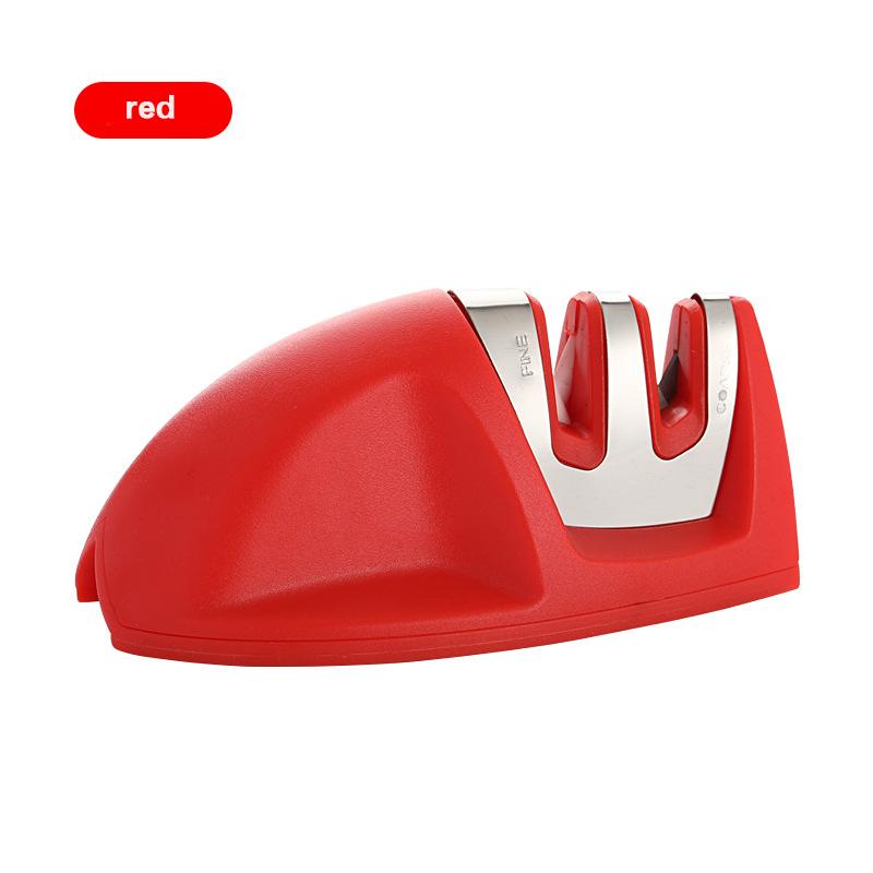 Мини-точилка для ножей, точилка для ножей, ручной многофункциональный инструмент для быстрой заточки с кухонными ножами, аксессуары, гаджет