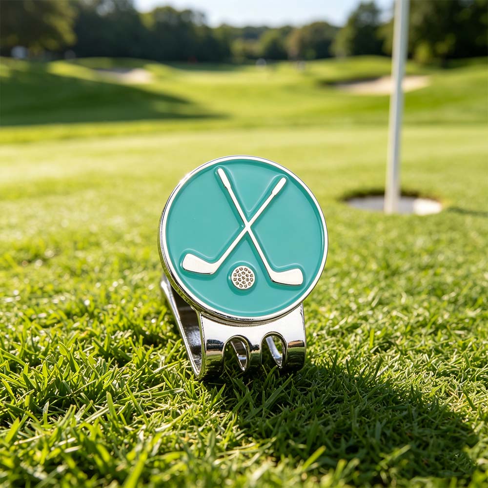 Removable Golf Hat Clip Position Marker Golf Cap Clips Portable Golf Ball Marker Outdoor Sports