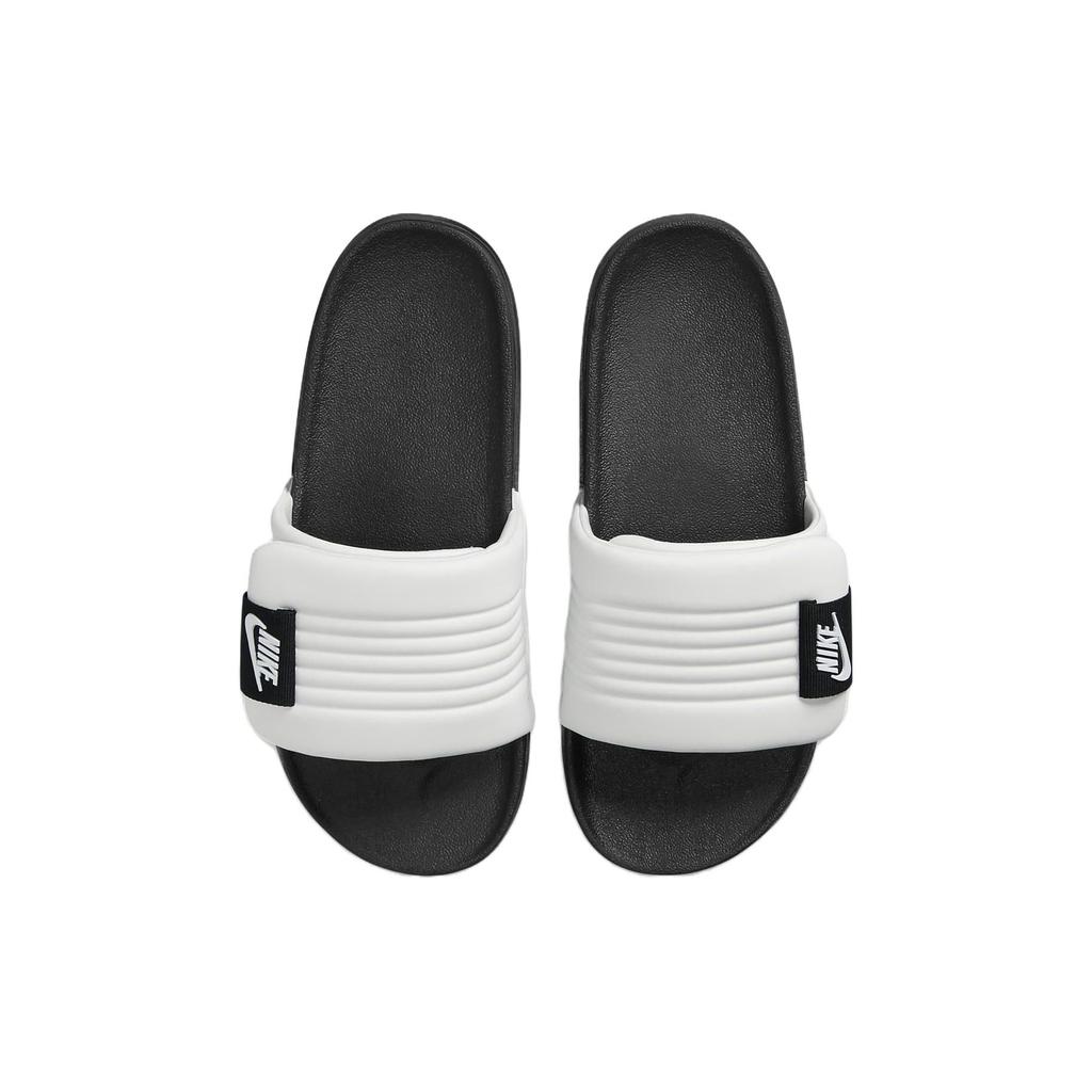 Nike Offcourt Adjust Slide White Black Мужские кроссовки Summit-White DQ9624-100
