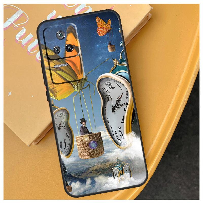 Чехол Salvador Dali Painting для Xiaomi 17 Pro Max 13T 14T 15T 14 15 Ultra POCO X7 X5 X6 F5 F6 F7 Pro F8 Ultra