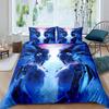 Robot Duvet Cover Set 3D Modern Science Fiction Cool Robot Bedding Sets Full Size Futuristic Machine Comforter Cover Set 2/3pcs