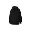Puma Classics Oversized Logo Fleece-Lined Casual Hoodie Women Hoodie Black 530280-01