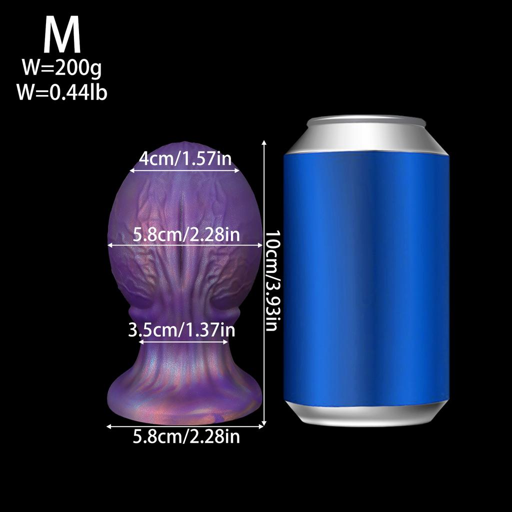 Силиконовый анальный стопор в виде яйца дракона, уличный, для геев, большой анальный стопор, игрушка для заднего двора, принадлежности для БДСМ, женский мастурбатор, товары для взрослых