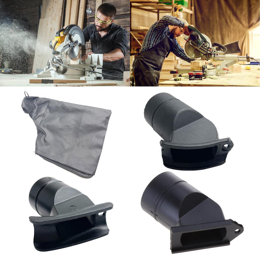 Sander Dust Bag for Saw with Zipper Adjustable Stand for Miter Saw 255 Planer Dust Bag Collect Miter Saw Accessories