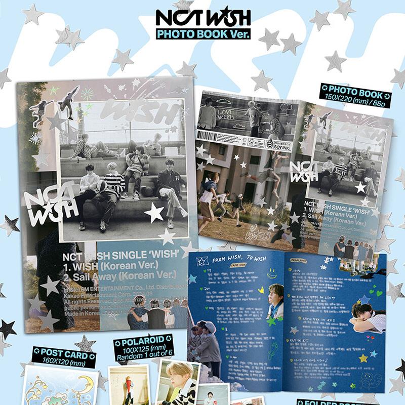 NCT WISH Сингл-альбом [WISH] (Фотокнига Вер.)PP