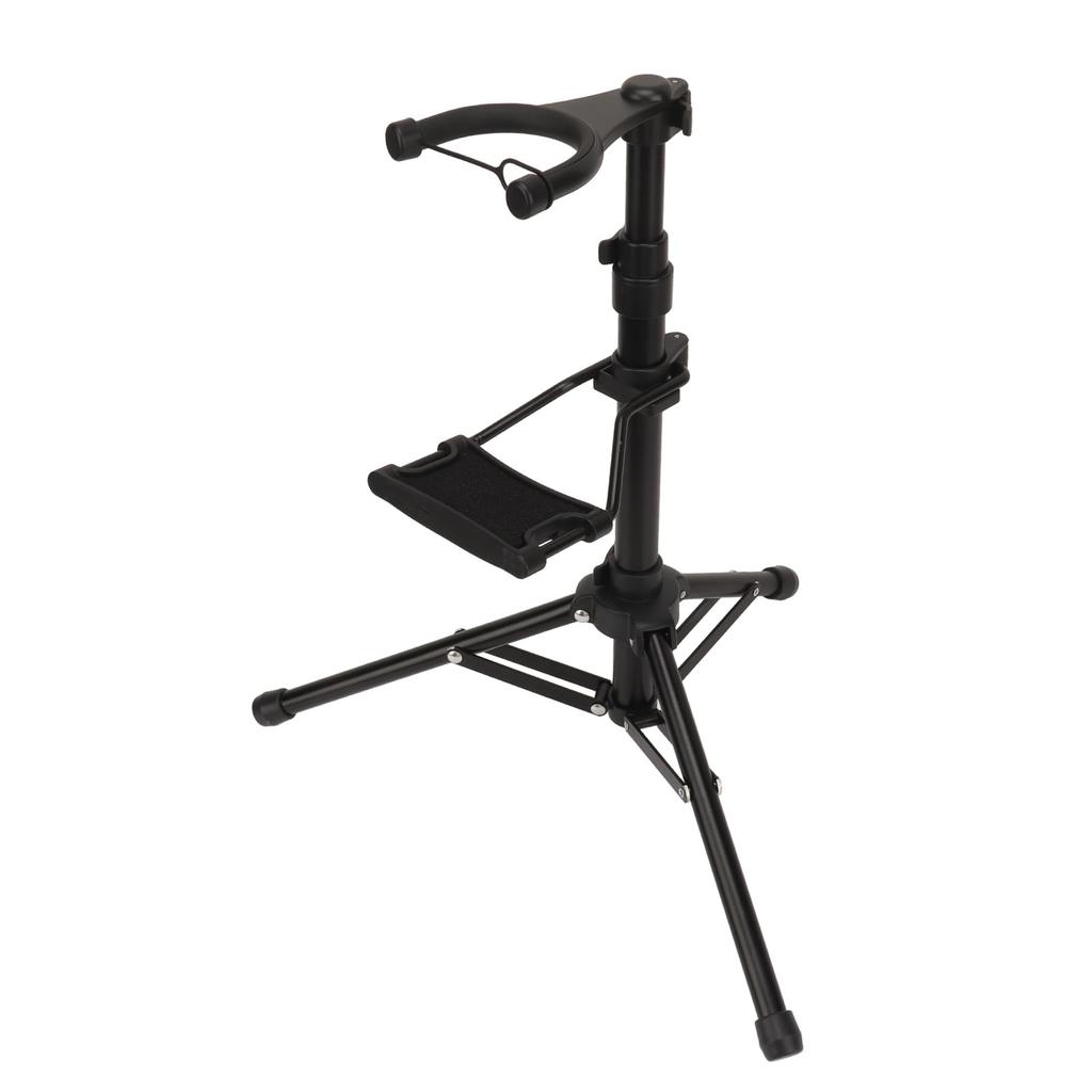 Wind Instrument Stand Aluminum Alloy Foldable Tripod Adjustable Universal Electronic Musical Instrument Holder