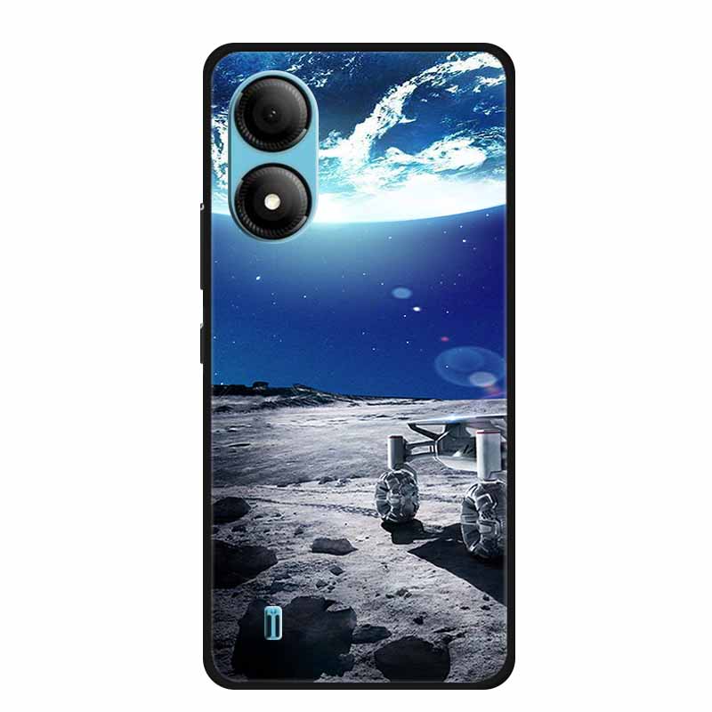Чехол для телефона ZTE Blade A33S Задняя крышка Чехол A 33 s A33 s Coque Ударопрочный Черный Силикон Мягкий Funda Для Blade A33S Чехол A 33s
